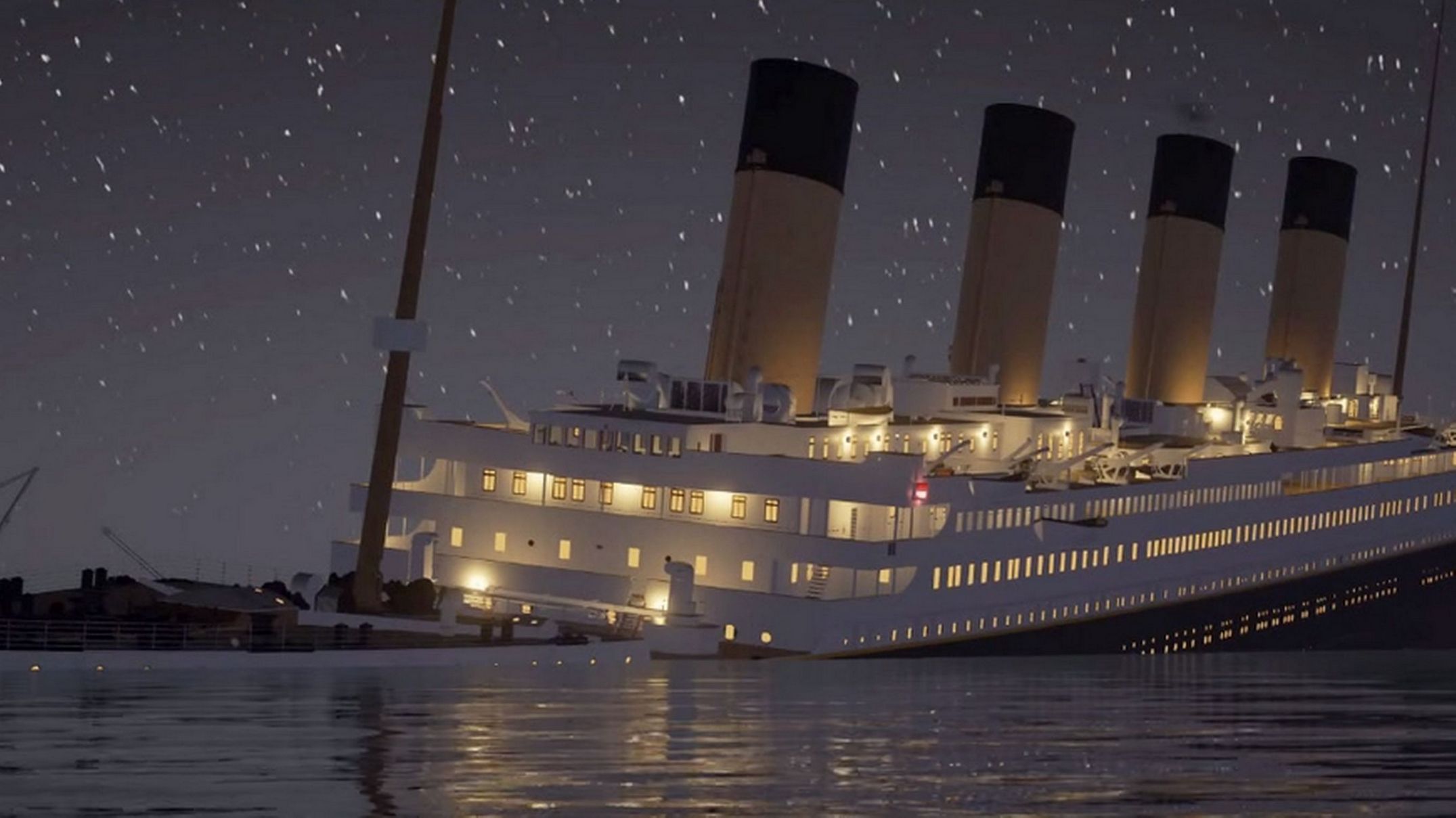 pendant temps, bord Titanic…